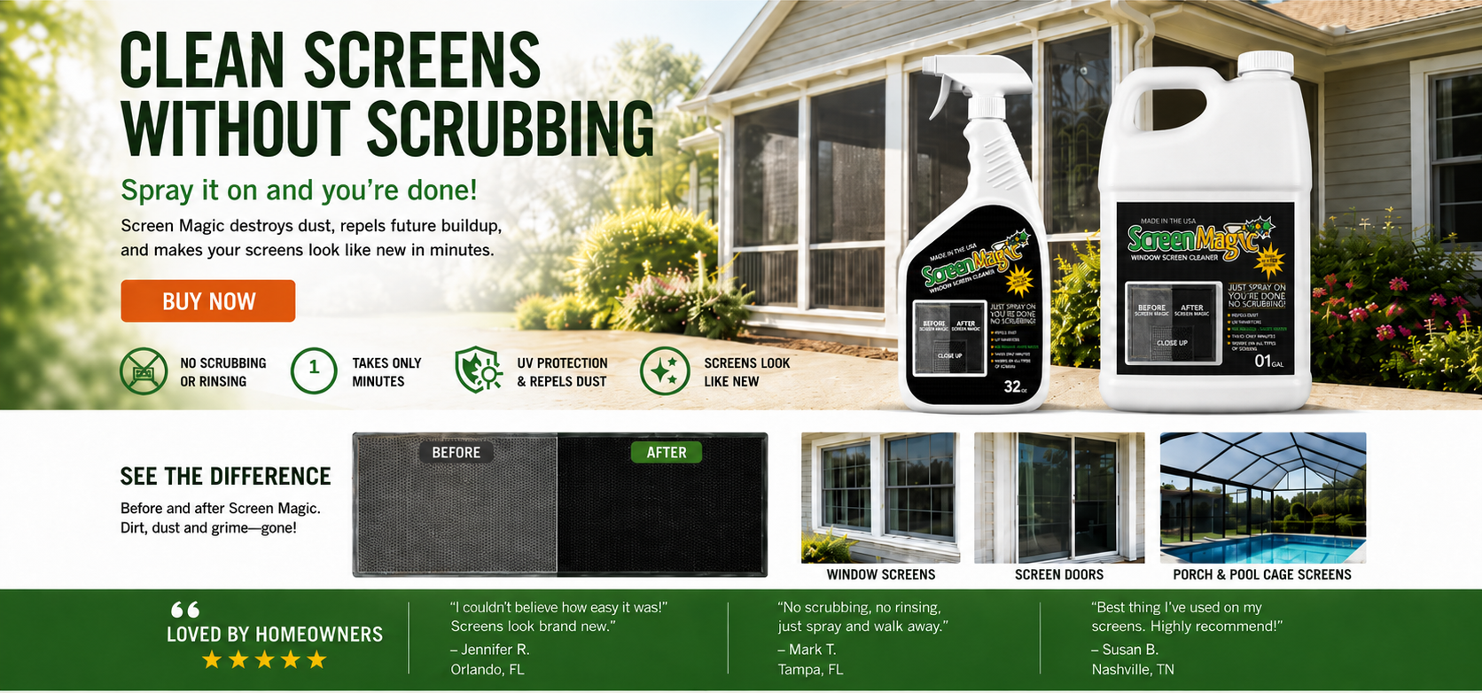 Clean screens without scrubbing with Screen Magic